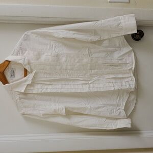 VINTAGE Cambridge dry goods women's button up long sleeve shirt size M